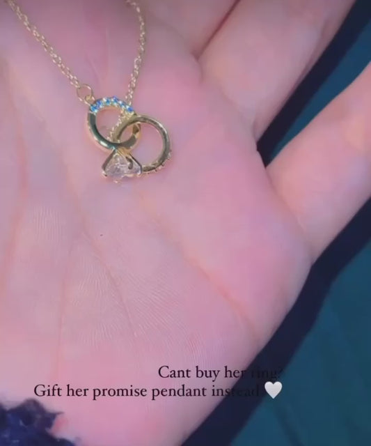 Promise ring pendant